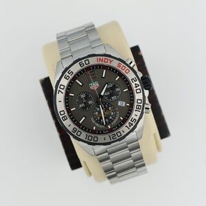 Tag Heuer CAZ1016.BA0842 Mens Formula 1 Indy 500 Watch Gray Silver Black Red